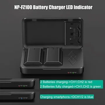 Reliable NP-FZ100 Battery Charger for Sony Cameras