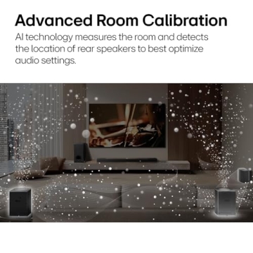 LG Soundbar with Dolby Atmos and Wireless Surround Speakers