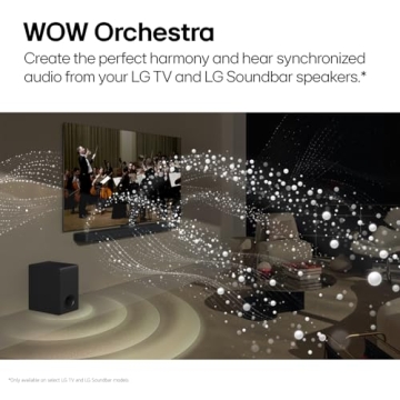 LG Soundbar with Dolby Atmos and Wireless Surround Speakers
