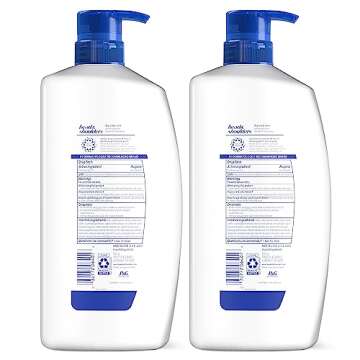 Head & Shoulders Shampoo: Daily Anti-Dandruff Care with Almond Oil, Twin Pack