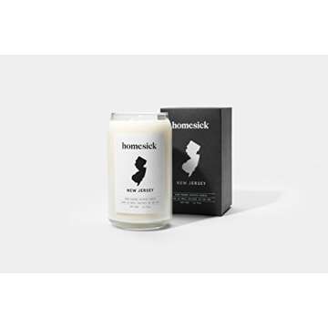 Homesick Scented Candle, New Jersey