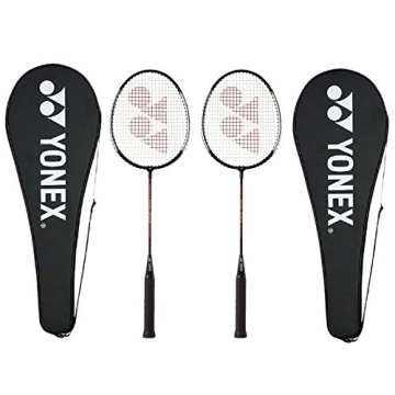 Yonex GR 303 Combo Badminton Racquet Set of 2 with Full Cover - Perfect for All Levels