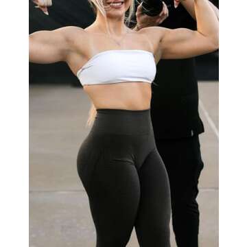 ASERAY Scrunch Butt Lifting Leggings for Women Activewear