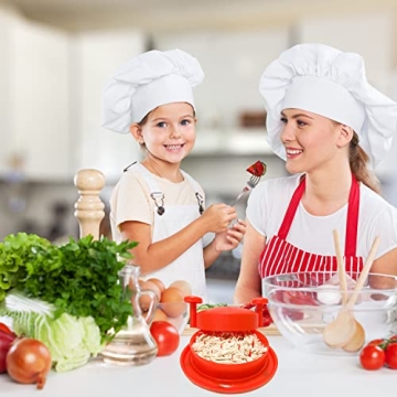 8 Inch Red Chicken Shredder Machine Non-Skid Base