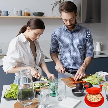 8 Inch Red Chicken Shredder Machine Non-Skid Base