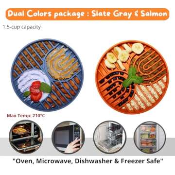 CEOCE Dog Slow Feeder Bowl - Anti-Slip Silicone Design