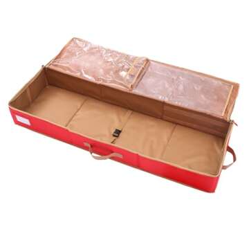 Sattiyrch Gift Wrap Organizer for Holidays & Events