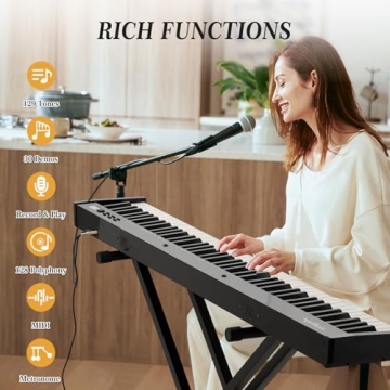 GarveeLife 88 Key Keyboard Piano for Beginners