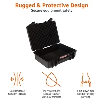 Amazon Basics Medium Hard Camera Case for DSLR Protection