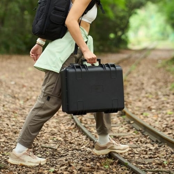 Amazon Basics Medium Hard Camera Case for DSLR Protection