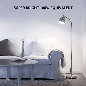 LE 100W Equivalent LED Light Bulbs for Bright Spaces