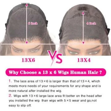 Yumkot 26Inch Chocolate Brown 13x6 Body Wave Lace Front Wigs Human Hair Pre Plucked 180% Density HD Full Lace Frontal Wigs with Baby Hair Colored Wigs for Women