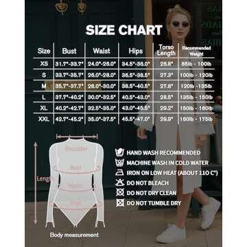 MANGOPOP Bell Sleeve Square Neck Bodysuits for Women Long Sleeve Bodysuit Going Out Tops