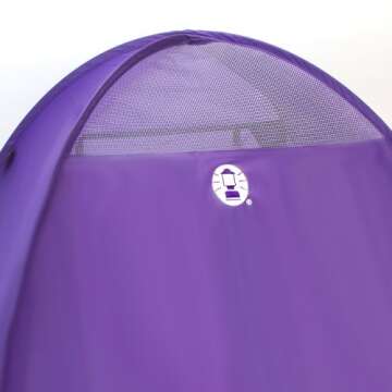Sophia's 18" Doll Coleman Tent - Purple for Imaginative Play