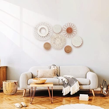 MeraMera Wall Decor Set of 7, Boho Style for Nursery