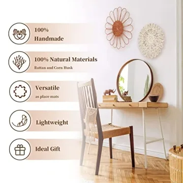 MeraMera Wall Decor Set of 7, Boho Style for Nursery