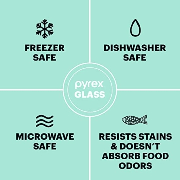 Pyrex 11-Cup Glass Food Storage Container for Practical Meal Prep