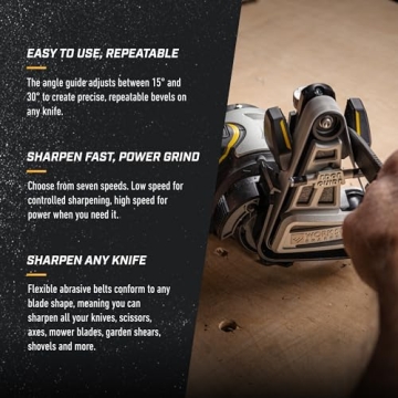 Work Sharp Ken Onion Knife Sharpening Tool for Perfect Edges