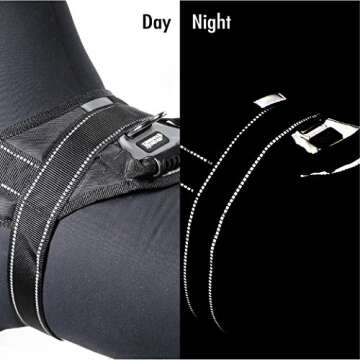 No Pull Dog Harness for Large Breeds with Handle & Reflective Material