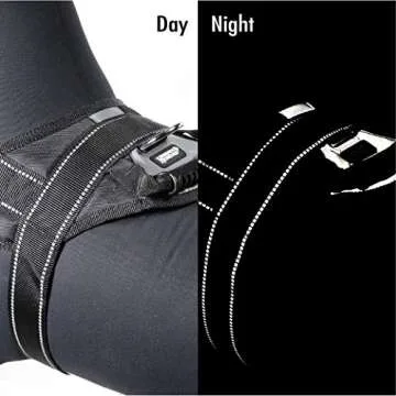 No Pull Dog Harness for Large Breeds with Handle & Reflective Material