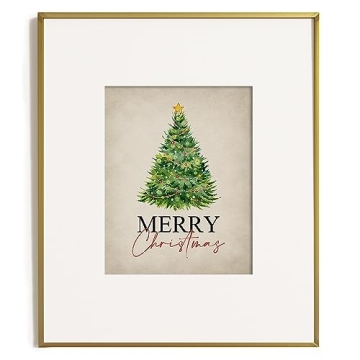 Rustic Farmhouse Holiday Wall Art - Norway Spruce & Pine