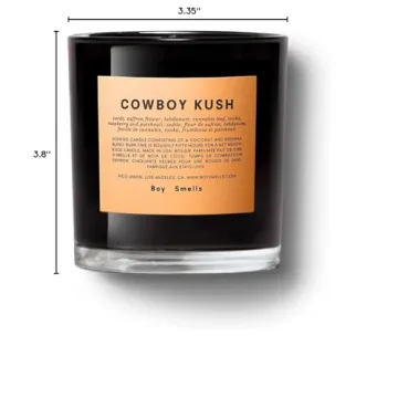 Boy Smells Cowboy Candle - 50 Hour Burn & Elegant Design