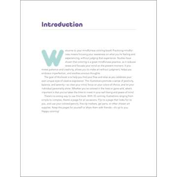 Mindfulness Coloring Book for Teens: Reduce Anxiety, Increase Focus, and Spark Creativity