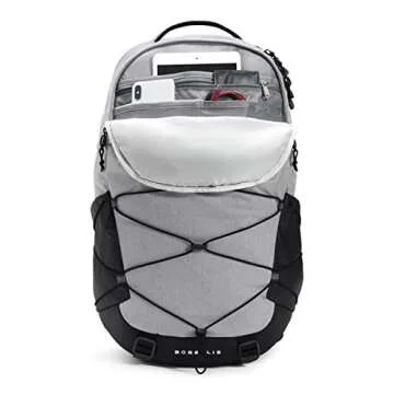 THE NORTH FACE Borealis Commuter Laptop Backpack, Meld Grey Dark Heather/TNF Black, One Size