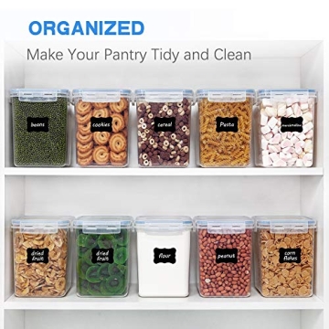 Airtight Food Storage Containers Set - Organize Your Pantry!