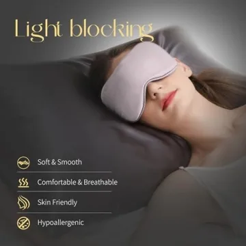 Luxury ZIMASILK Mulberry Silk Sleep Mask for Ultimate Comfort