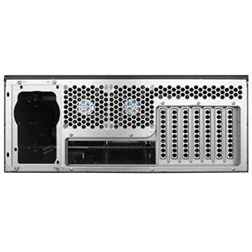 Rosewill 4U Server Chassis with 8 Bays & Pre-Installed Fans