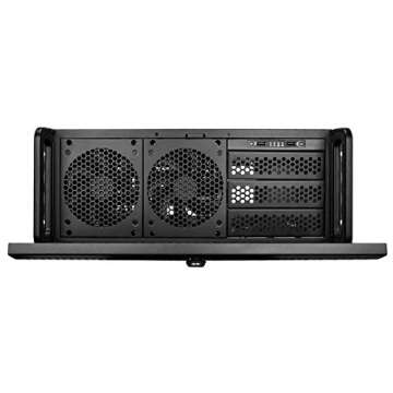Rosewill 4U Server Chassis with 8 Bays & Pre-Installed Fans