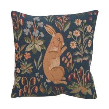 Elegant Charlotte Decorative Pillow Covers - 14x14 Tapestry