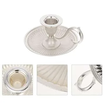 Elegant HOMSFOU Retro Handheld Candle Holder for Any Occasion