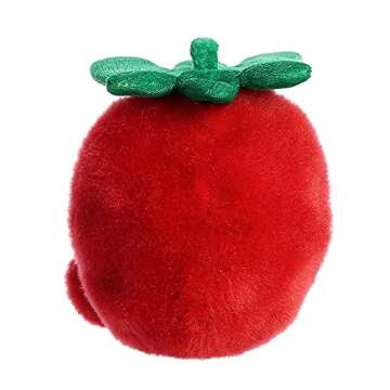 Aurora® Adorable Palm Pals™ Juicy Strawberry™ Stuffed Animal - Pocket-Sized Play - Collectable Fun - Red 5 Inches