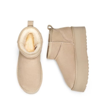 Chic & Comfortable DREAM PAIRS FuzzyClassic Winter Boots