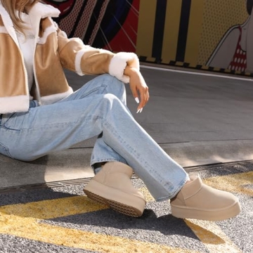 Chic & Comfortable DREAM PAIRS FuzzyClassic Winter Boots