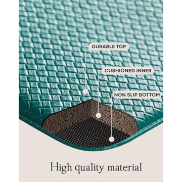 Homergy Comfort Kitchen Mats - Ergonomic Anti Fatigue Set