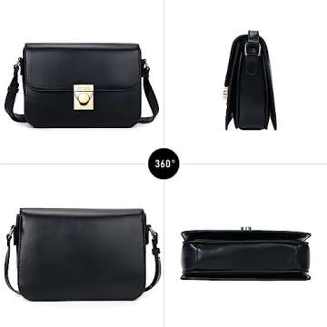 Stylish Chinllo Crossbody Bag for Women - Vegan Leather