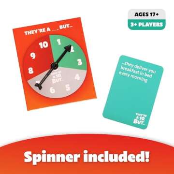 They're a 10 But... The Hot or Not Party Game - Fun Card Games for Adults by What Do You Meme®