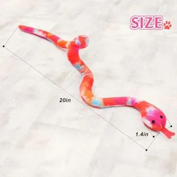 CiyvoLyeen Snake Catnip Toys for Happy Cats