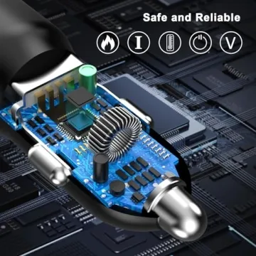 USB Car Charger for iPhone 16 - Dual Fast Charging