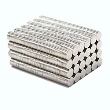 Eokoaiee 8x1mm 150PCS Decorative Fridge Magnets for DIY Building Scientific Craft Office Magnet