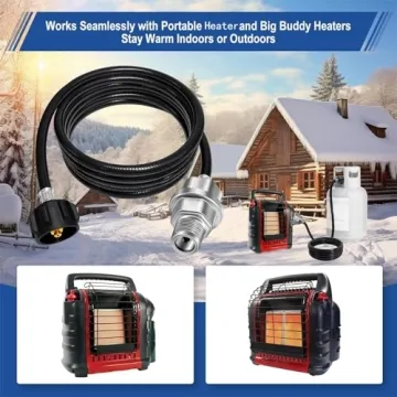 Quality Propane Heater Fuel Filter with 6FT Hose for All Models