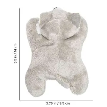 Wildlife Tree 12 Pack Wolf Husky Mini 4 Inch Small Stuffed Animals, Bulk Bundle Zoo Animal Toys, Forest Party Favors for Kids