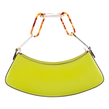 Fendi O'Lock Swing Wasabi Green Leather Shoulder Bag