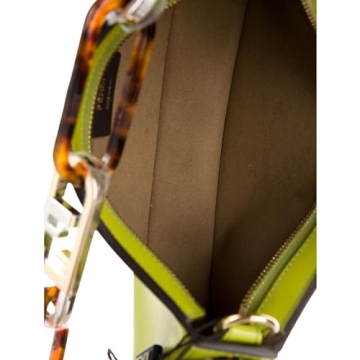 Fendi O'Lock Swing Wasabi Green Leather Shoulder Bag
