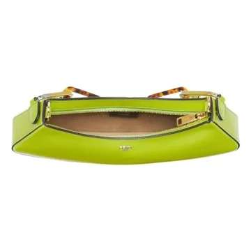 Fendi O'Lock Swing Wasabi Green Leather Shoulder Bag