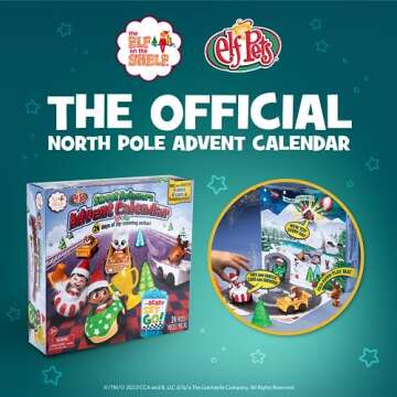 Elf on the Shelf Sweet Spinners Advent Calendar for Kids