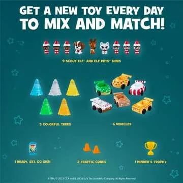 Elf on the Shelf Sweet Spinners Advent Calendar for Kids